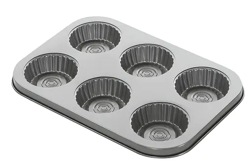 Форма для выпечки кексов 6шт/л 27*18.5*3см