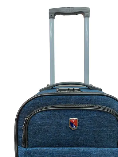 Валіза тканинна(Impertex) Маленька(S) Водонепроникна на 4 Подвійних Колесах 50 л Розширенням TK007-S - фото 2