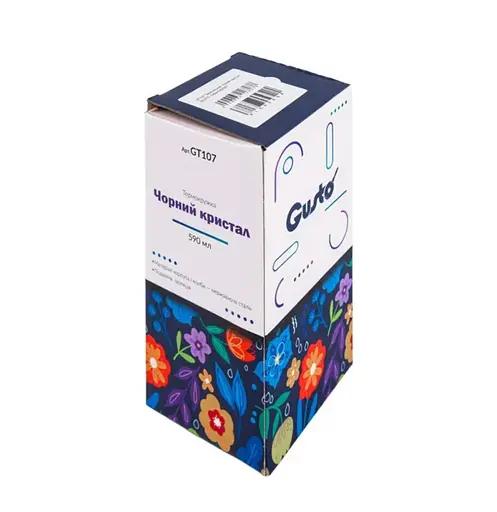 Термокружка Gusto GT-108 з нержавіючої сталі подвійна ізоляція 590 мл Чорний кристал - фото 6