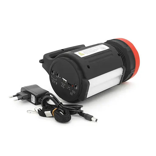 Ліхтар переносний WX-2886, 1+22 LED, 2+1 режим, вбудований акумулятор 4В 5,5А, СЗУ, ремінець, Box - фото 5