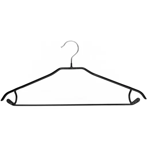 Вешалка Idea Home RE01499 Black с крючками 45х20x1.2 см (7201211) - фото 1