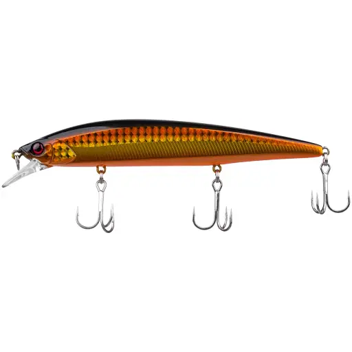 Воблер Jackall Rerange 130SP 130 мм 21,5 г Double Clutch Gold&amp;Black