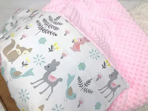 Плед з плюшем Moontime 100x80 см "Звірята" - фото 2