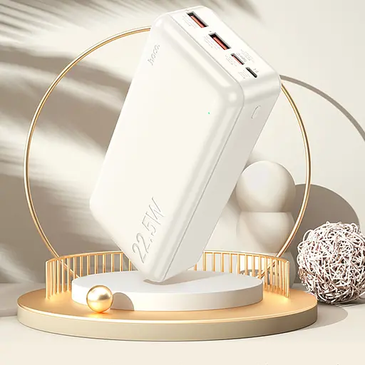 Портативний ЗП Power Bank Hoco J101B Astute PD20W+22.5W 30000 mAh Білий - фото 3
