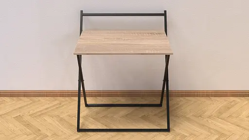 Стіл трансформер Компакт 3 750x790x720 Чорний метал ДСП Дуб Сонома 16 мм FRD-104679 - фото 5