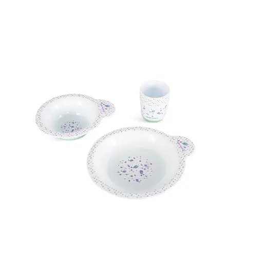 Дитяча набір для годування 6093 (тарілка, миска, чашка)