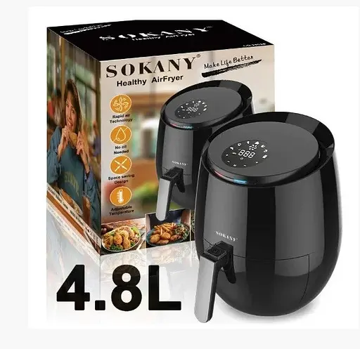 Мультипіч Sokany LQ-3502B (Аерофритюрниця, Аерогриль, Запікання) - фото 7