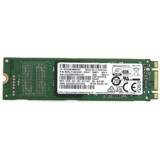 Накопичувач SSD Samsung M.2 2280 128GB (MZ-NLN128F) Б/В - фото 1