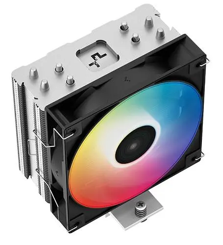 Кулер для процессора Deepcool AG400 LED Black, алюминий, 1x120 мм, Intel 115x/1200/1700/775, AMD AMx/FMx - фото 3