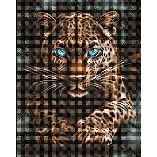 Алмазная мозаика Дикий гепард AMO8351, 40х50 см