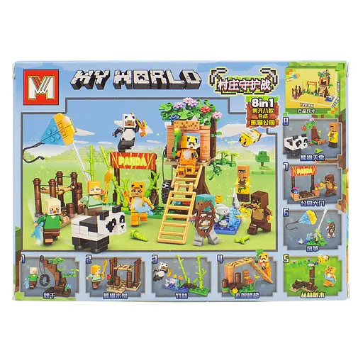 Конструктор Майнкрафт, 47-52 деталі, 15x11x3 см, (В асортименті) - фото 2