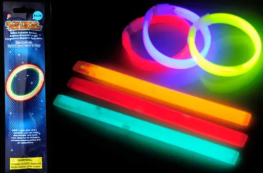 Браслет неоновый С 66390 ширина 2 см (6900067663900) Жёлтый - фото 2