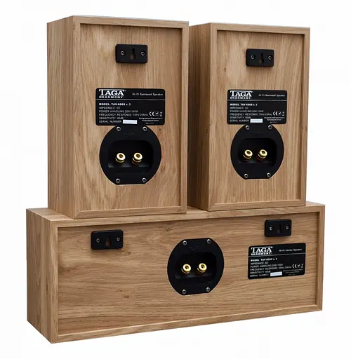 Комплект акустики 5.0 TAGA Harmony TAV-606 v.3 Set Oak - фото 6