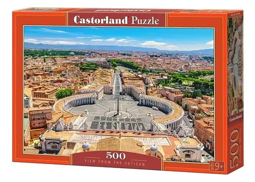 Пазл Castorland puzzle Вид з Ватикану, Рим, Італія, 500 ел. (B-53964)