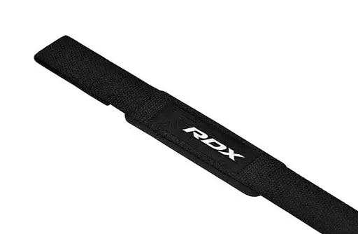 Лямки для тяги RDX W1 Gym Single Strap Black Plus (WAN-W1B+) - фото 4