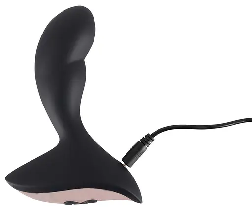 Стимулятор простати Sweet Smile Rechargeabe Prostate Vibe, 12.6 см чорний - фото 6