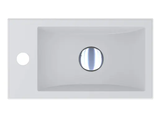 Умивальник Miraggio Faro R mirasoft 0001083, Білий матовий - фото 3