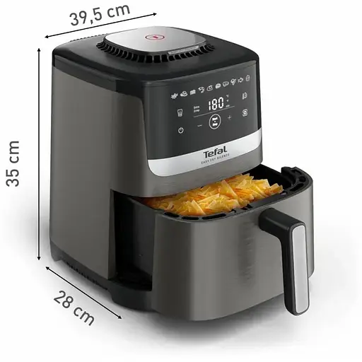 Мультипіч Tefal Easy Fry Silence 1670 Вт темно сіра-чорна (EY551HE0) - фото 3