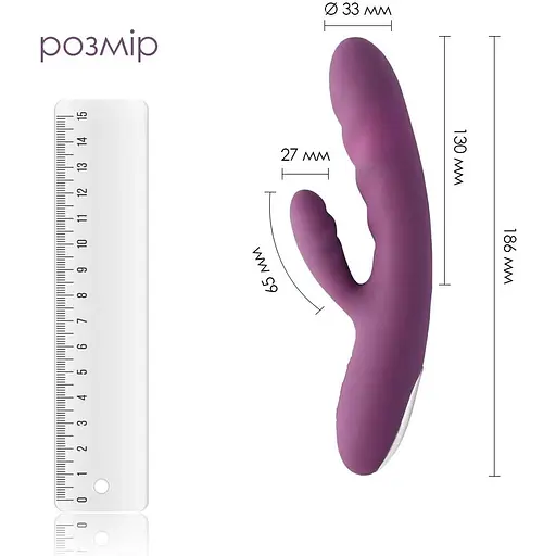 Вібратор-кролик Svakom Avery Lilac - фото 2
