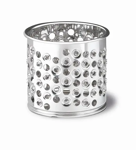 Moulinex М'ясорубка, 2000Вт, 2.6кг/хв, 3 решітки, насадка для ковбас, кеббе, 5 терок, пластик, біло-сірий - фото 5