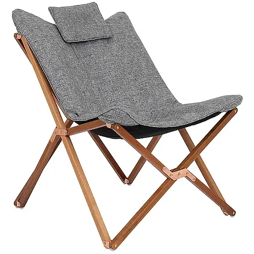 Стул раскладной Bo-Camp Bloomsbury M Grey (1200369) - фото 1