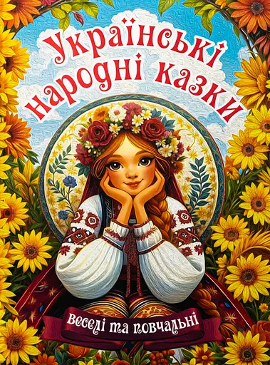 Українські народні казки. Веселі та повчальні - Юлія Карпенко - фото 1