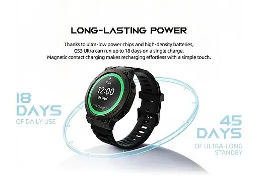 Смарт-часы Black Shark GS3 Ultra черный - фото 6