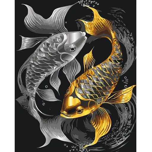 Набор для росписи ArtCraft Равновесие с металлизированными красками 40 x 50 см (11557-AC)