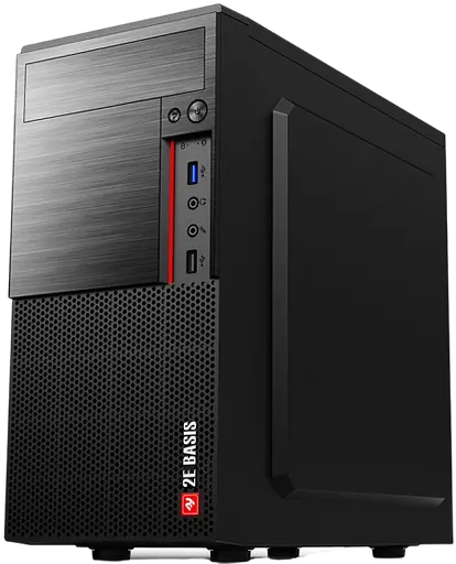 Корпус 2E Basis RD860 Black (2E-RD860-3U) - фото 2