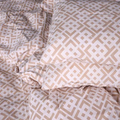 Пододеяльник MirSon бязь Abstract Beige 200х220 см (2200013164623) - фото 8