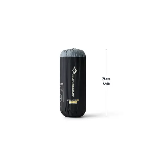 Надувной коврик Sea To Summit Ether Light XR Pro Insulated ASC Mat Regular Rectangular Wide Black (1033-STS ASL051142-290103) - фото 2