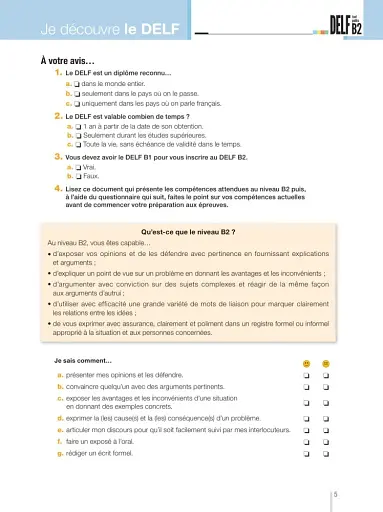 DELF tout public Nouveau format d'épreuves B2 - фото 3