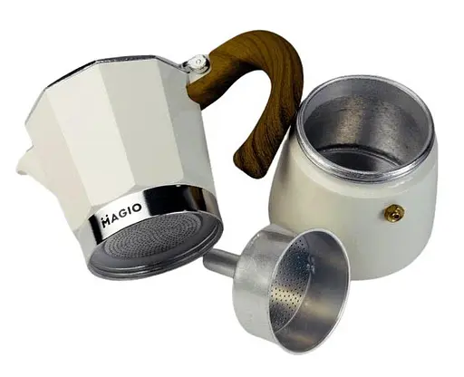 Гейзерна кофеварка MAGIO MG-1008 гейзерного типа на 6 порций еспресо 300 мл - фото 2