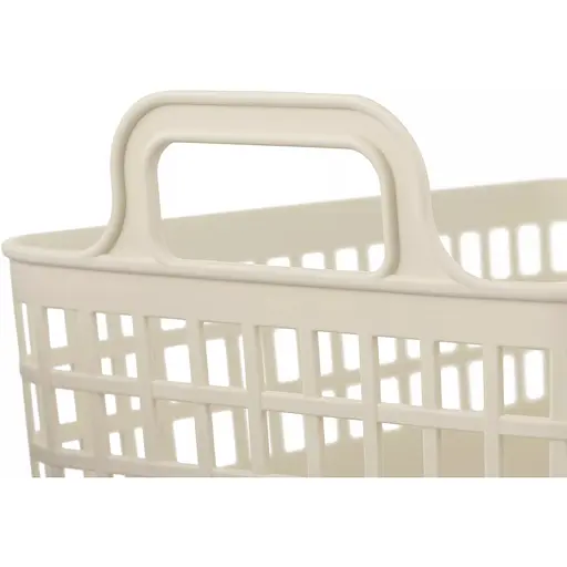 Кошик для зберігання Ardesto пластик PP 33x22x16.3 см 7 л бежевий (ARHC2507BG) - фото 5