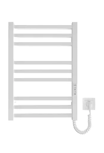 Електрична рушникосушарка HF London 570x430 white matte 6.1.0100.06.WM, Білий матовий, універсальне (коннектор), Електронний - фото 2