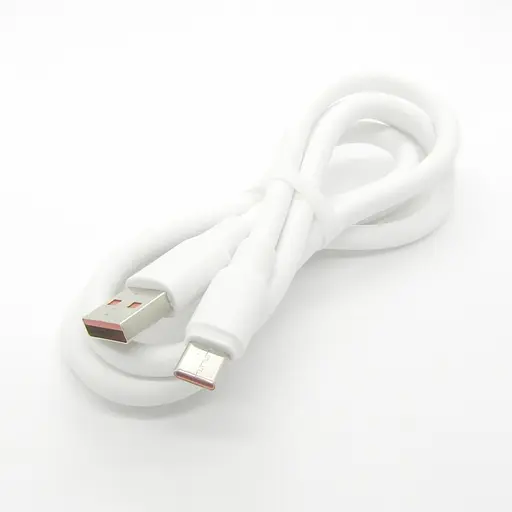 Кабель быстрой зарядки WUW X168 USB - Type-C 5 А 1 метр белый