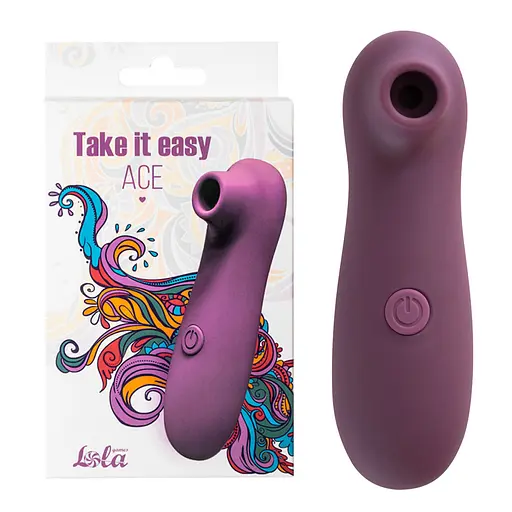 Вакуумний стимулятор клітора Lola Games Take It Easy (фіолетовий) - фото 13