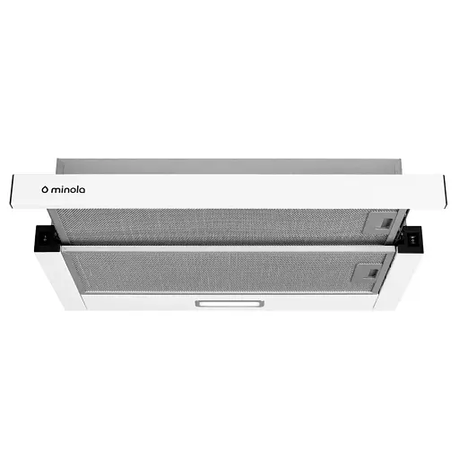 Вытяжка телескопическая Минола HTL 614 WH LED