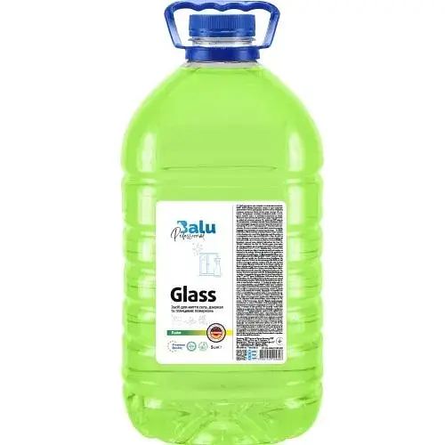 Средство для мытья стекла, зеркал и глянцевых поверхностей Balu Glass Лайм 5 л ПЕТ