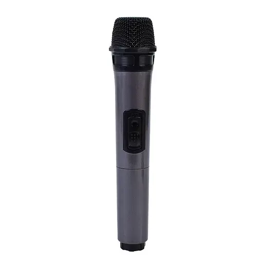 Колонка GY-1208, підсвітка, Bluetooth, USB, пульт, мікрофон, 58x38x34 см, 12 дюймів, чорна - фото 3