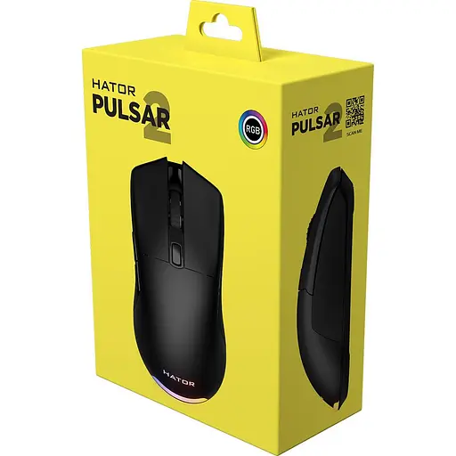 Миша HATOR Pulsar 2 USB Black (HTM-510) - фото 6