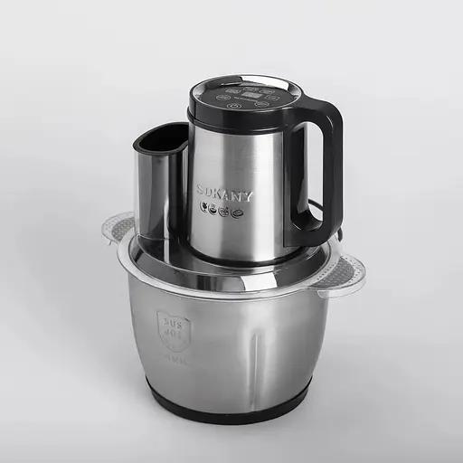 Многофункциональный блендер измельчитель Sokany SK-06035 LCD дисплей 900Вт 3.5л - фото 3