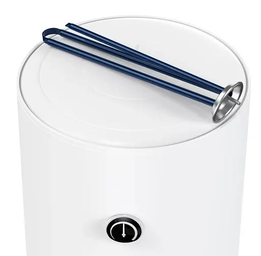 Водонагреватель электрический Aquatronic, 2 кВт, сухой ТЭН, 80 л универсальный, цилиндрический, белый (Round D804620 B4) - фото 6