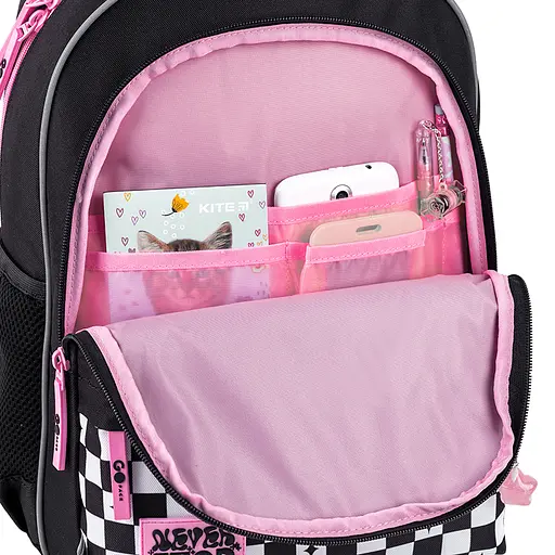 Рюкзак GoPack Education 182M Dreammaking Чорний (GO26-182M-2) - фото 11