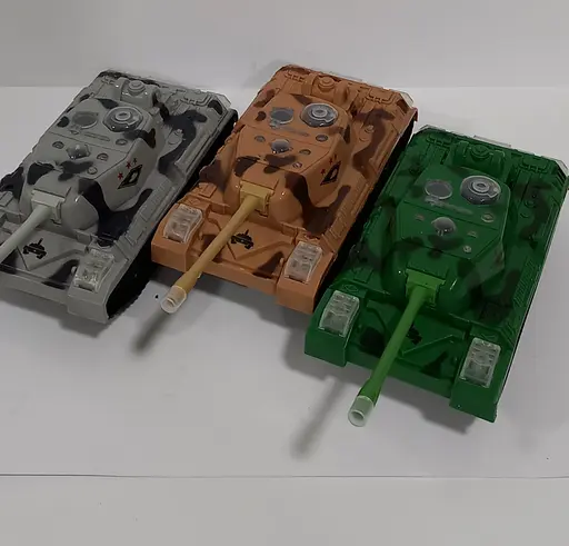 Танк 505-12E 24см, звук, свет,е здит, на батарейке МИКС - фото 2