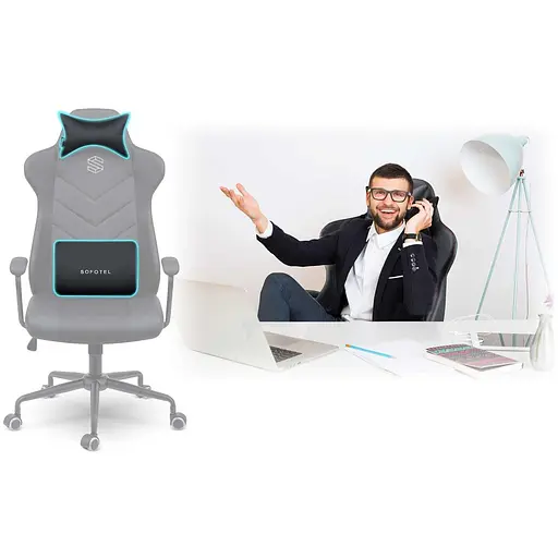 Офисное кресло Sofotel Werona 2580 Black - фото 8