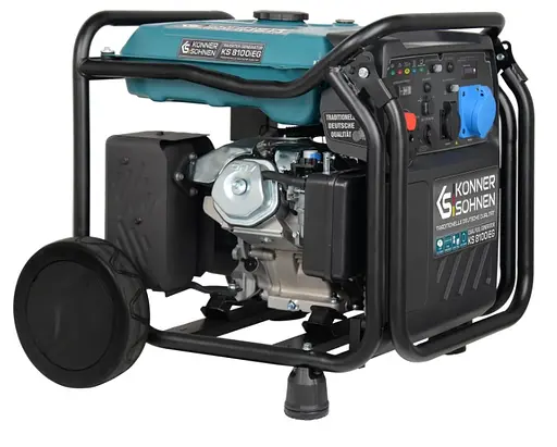 Інверторний генератор газ/бензин Konner&Sohnen 8/8.5 кВт KS 8100iE G - фото 4