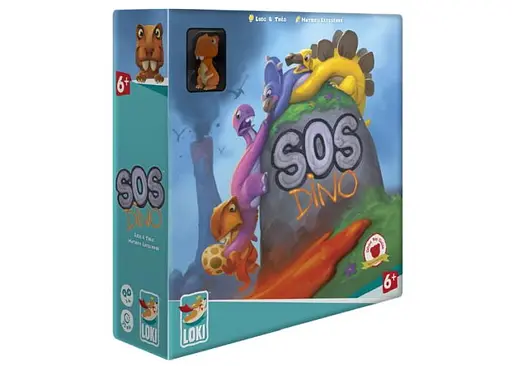 Настільна гра LOKI SOS Діно (SOS Dino) (англ.) + правила українською! (51474_EU)