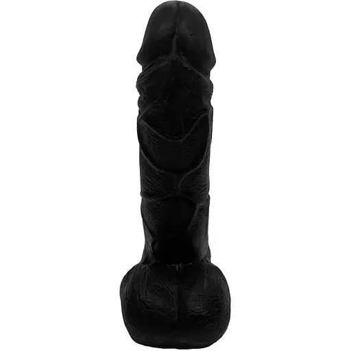 Крафтовое мыло-член с присоской Чистий Кайф Black Size M - фото 3