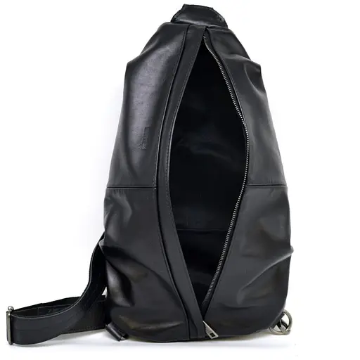 Кожаная сумка-слинг Tarwa 25х45х3 см sum0025596 - фото 9